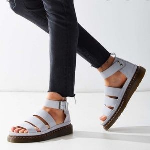 Dr. Martens Clarissa sandals in baby blue